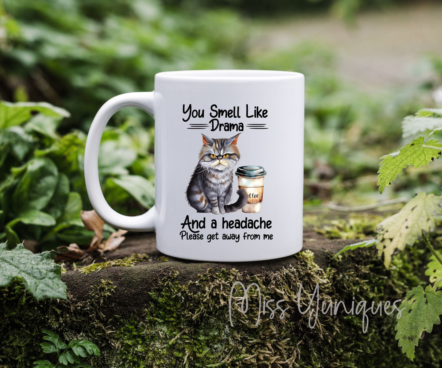 Cat Mug. Funny Sarcastic Mug.