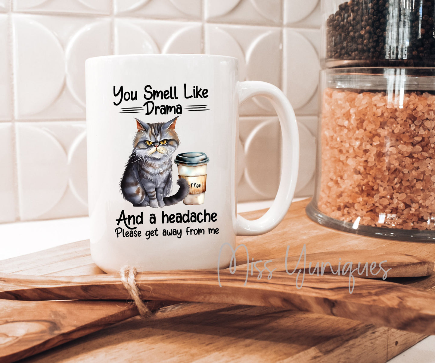 Cat Mug. Funny Sarcastic Mug.