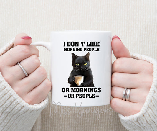 Cat Mug. Funny Sarcastic Mugs. Cat Coffee Mug
