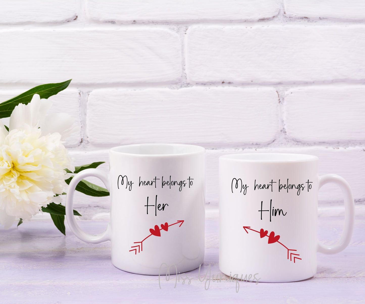 Couple Mug set, Hubby Wifey Mug Set, Mr & Mrs Mug Set, Married Couple Mug Set, Cute Couple Mug Set, Valentine Mug Set.