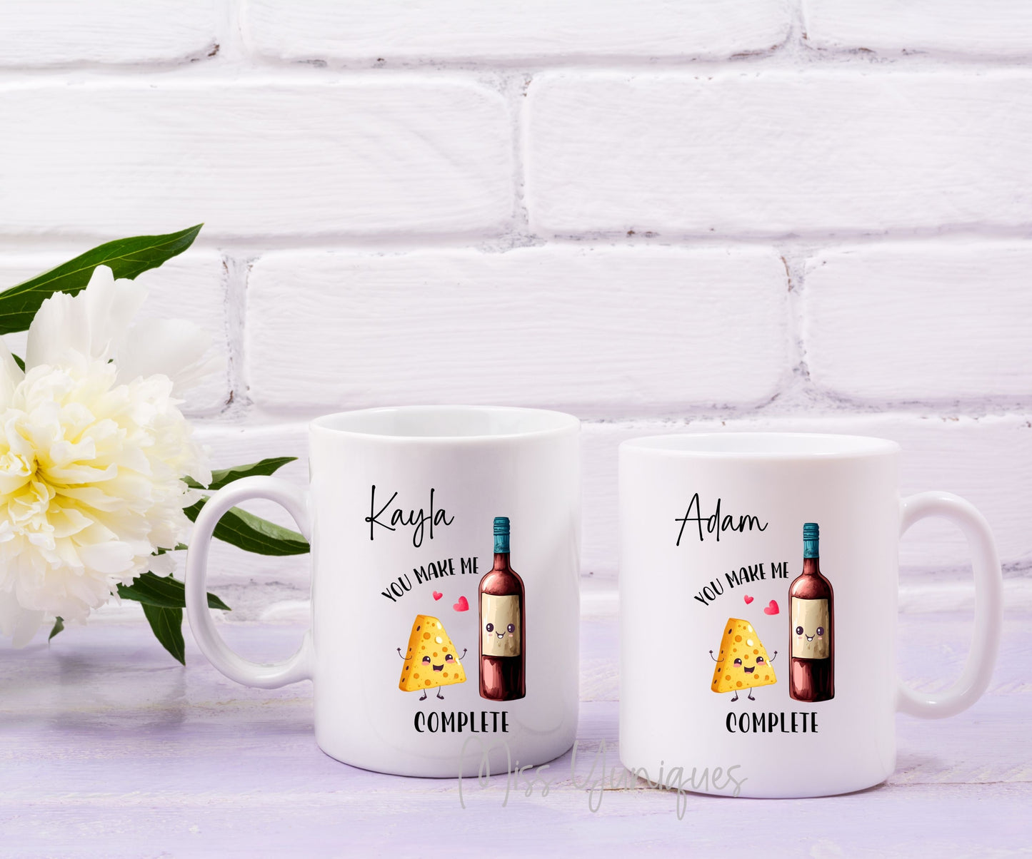 Couple Mug Set, Hubby Wifey Mug Set, Mr & Mrs Mug set, Married Couple Mug Set, Cute Couple Mug Set, Valentine Mug Set.