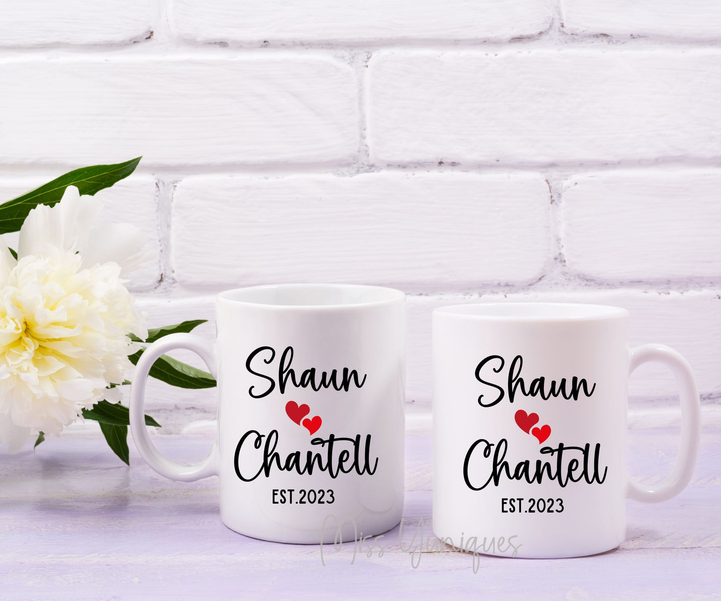 Couple Mug Set, Hubby Wifey Mug Set, Mr & Mrs Mug Set, Married Couple Mug Set, Cute Couple Mug Set, Valentine Mug Set.