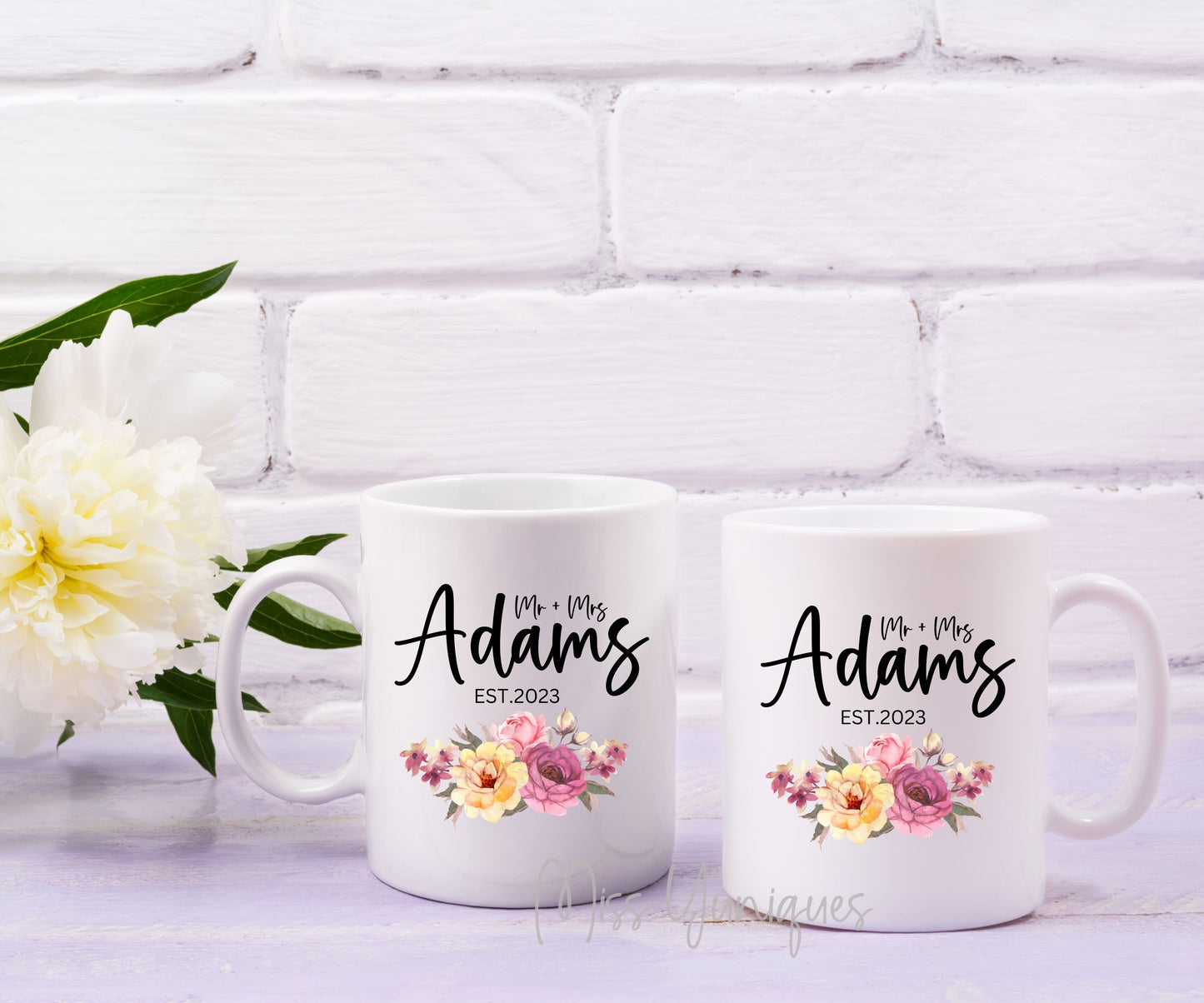 Couple Mug Set, Hubby Wifey Mug Set, Mr & Mrs Mug Set, Married Couple Mug Set, Cute Couple Mug Set, Valentine Mug Set.