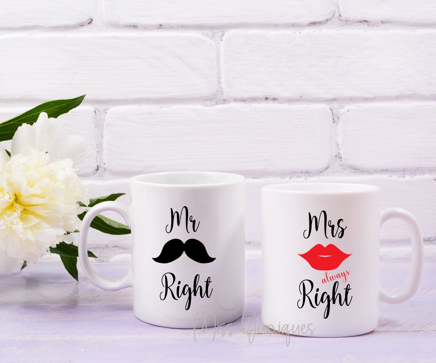 Couple Mug set, Hubby Wifey Mug Set, Mr & Mrs Mug Set, Married Couple Mug Set, Cute Couple Mug Set, Valentine Mug Set.