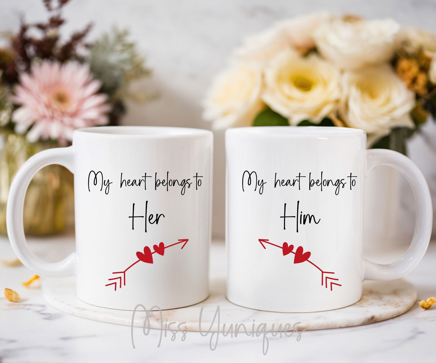 Couple Mug set, Hubby Wifey Mug Set, Mr & Mrs Mug Set, Married Couple Mug Set, Cute Couple Mug Set, Valentine Mug Set.