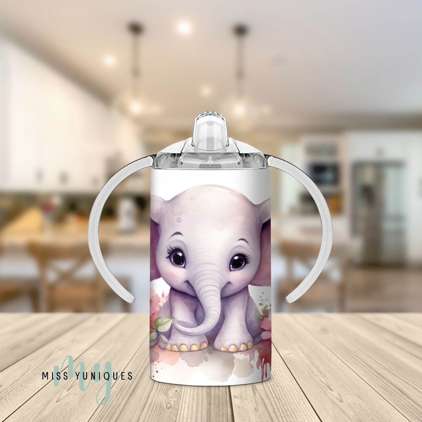 Baby Elephant Sippy Cup