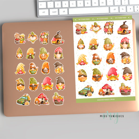Cute Gnome Sticker Pack