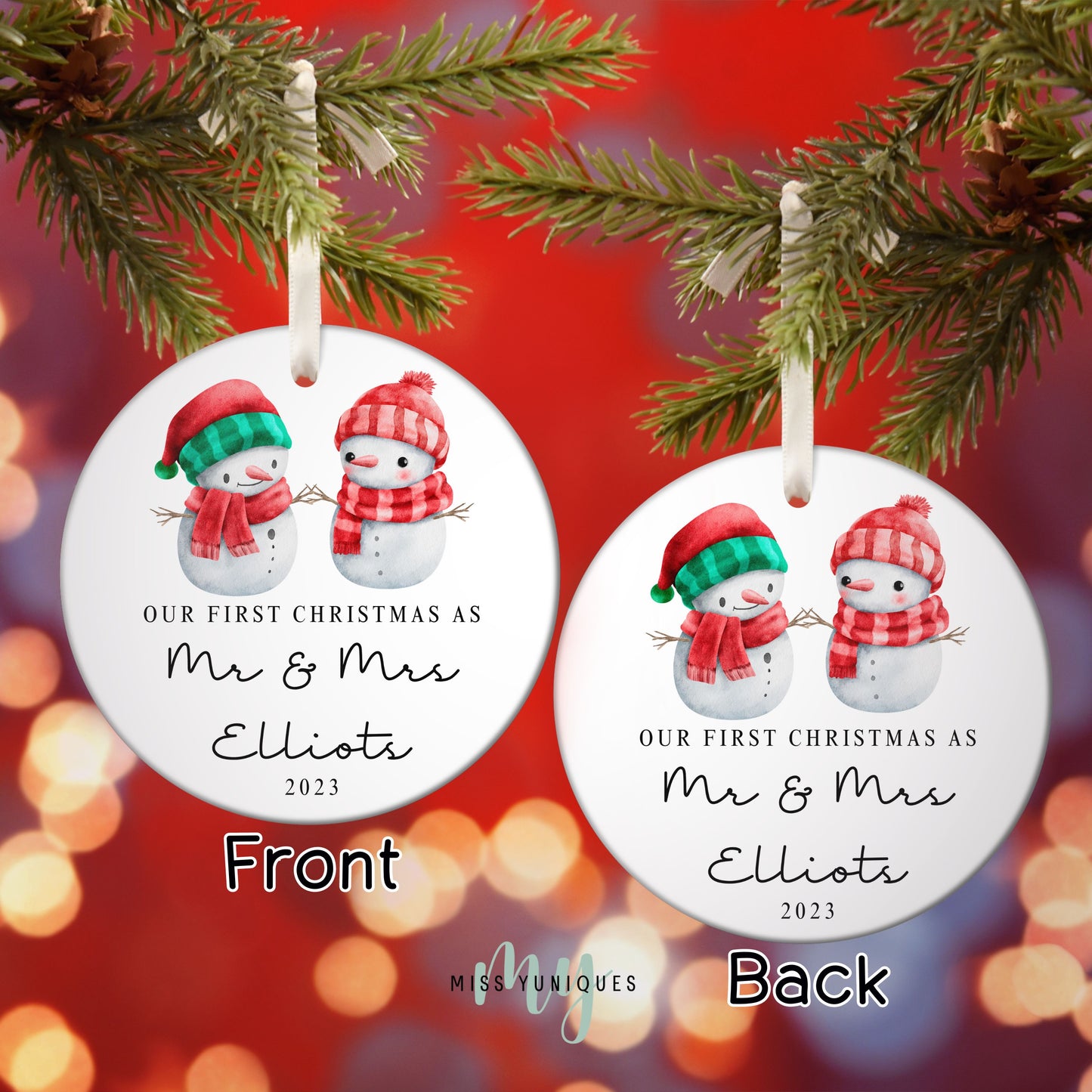 Personalised Christmas Ornament