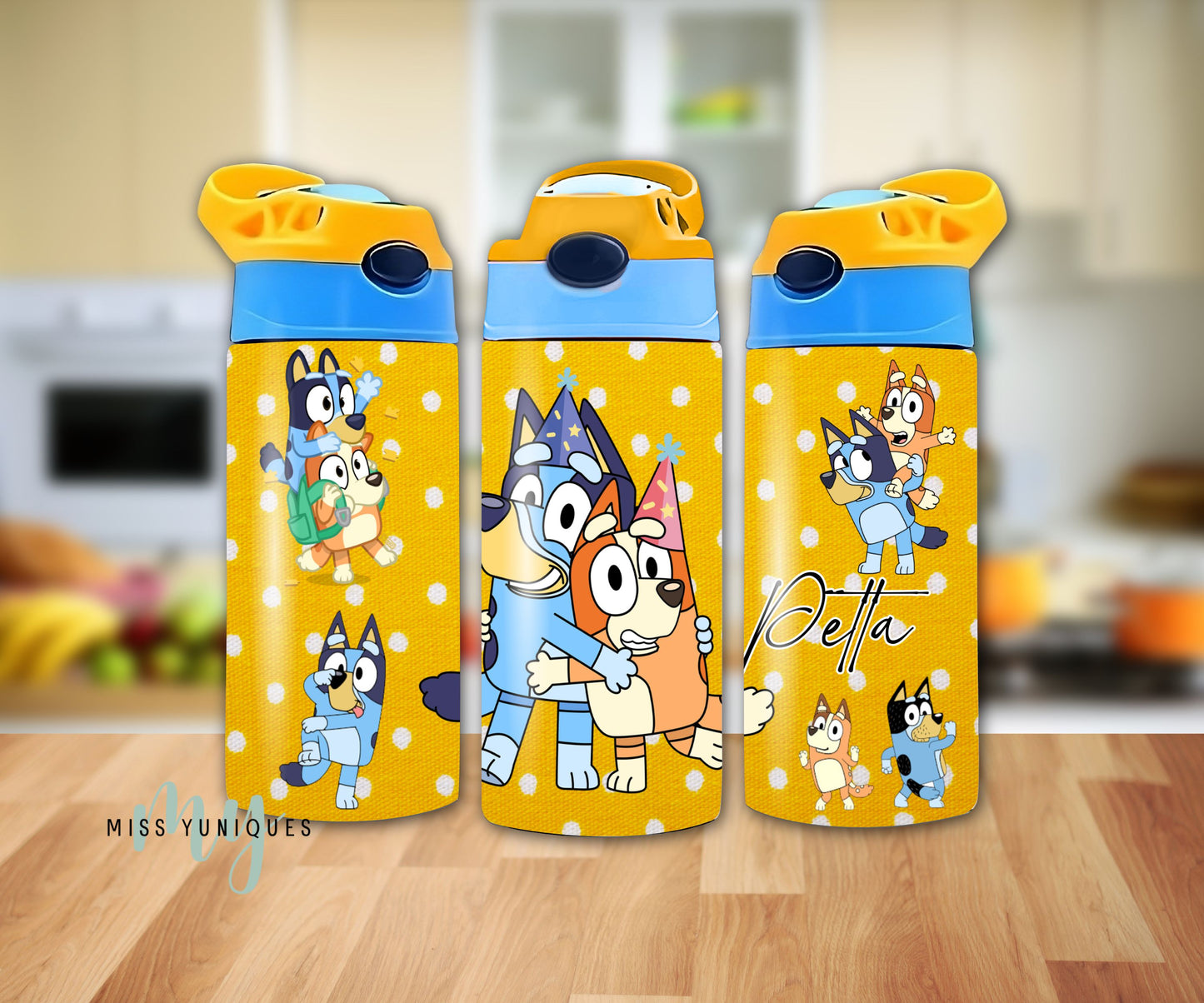 Personalised Bluey Kids Drink Bottle