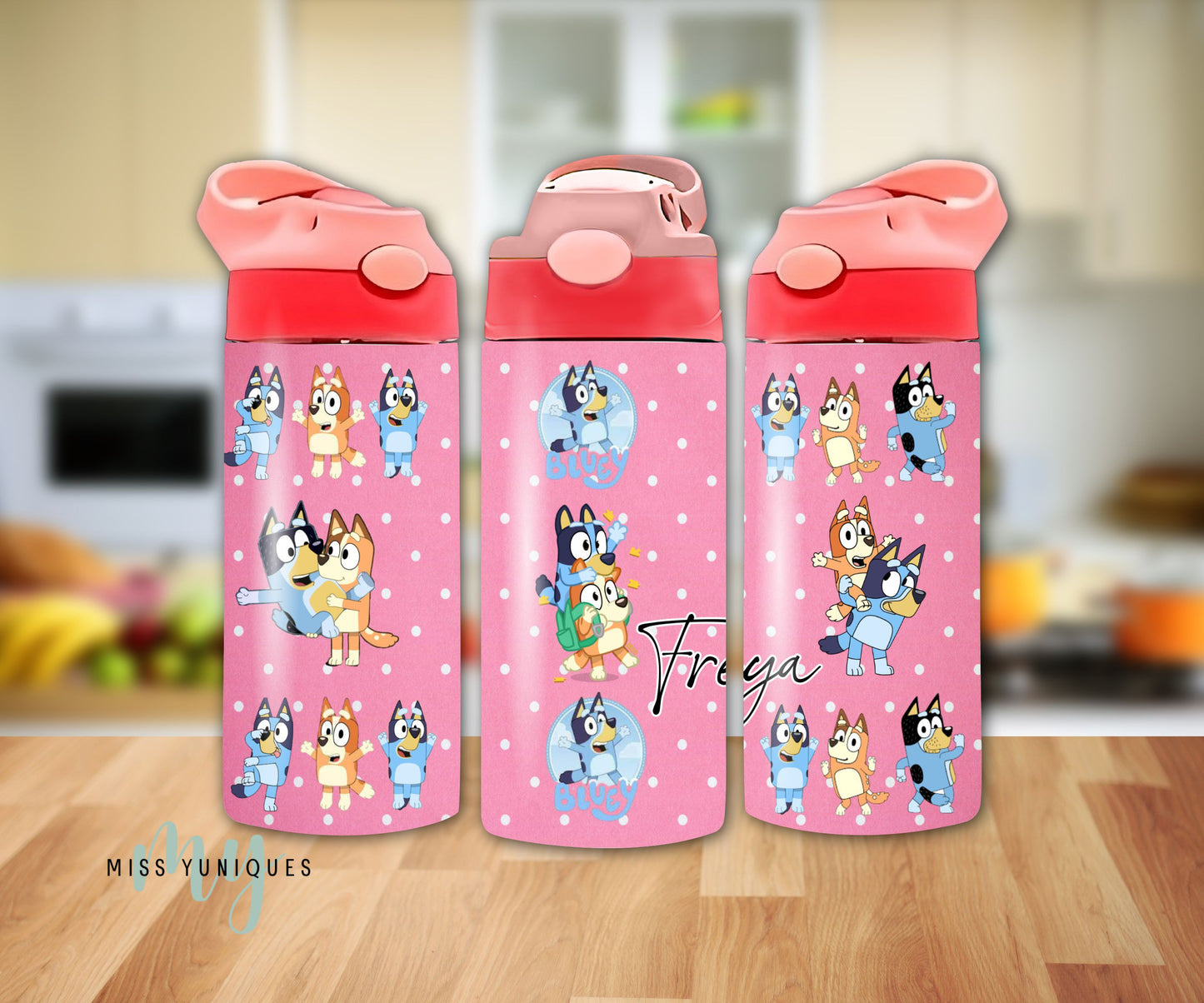 Personalised Bluey Kids Drink Bottle