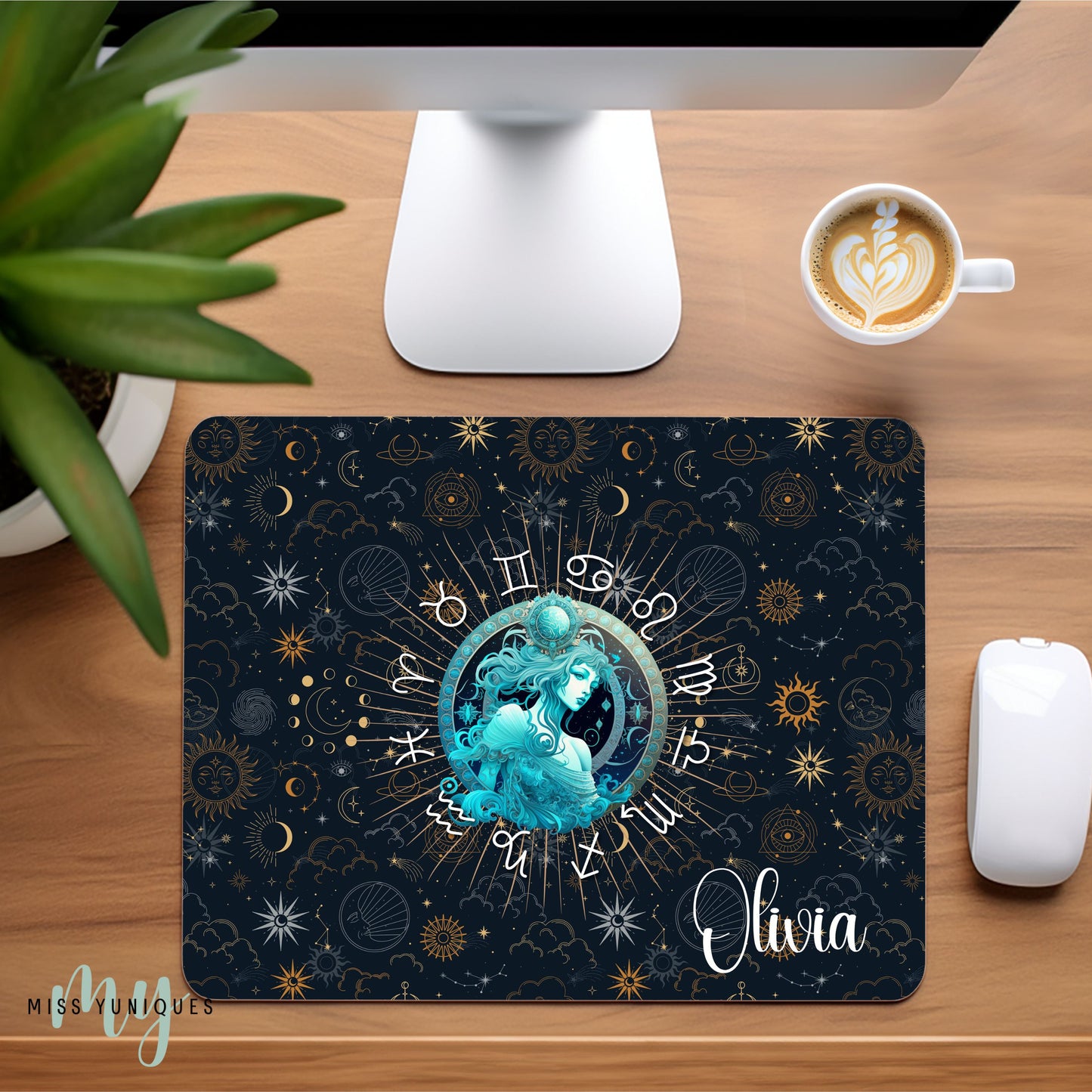 Personalised Zodiac Mousepad