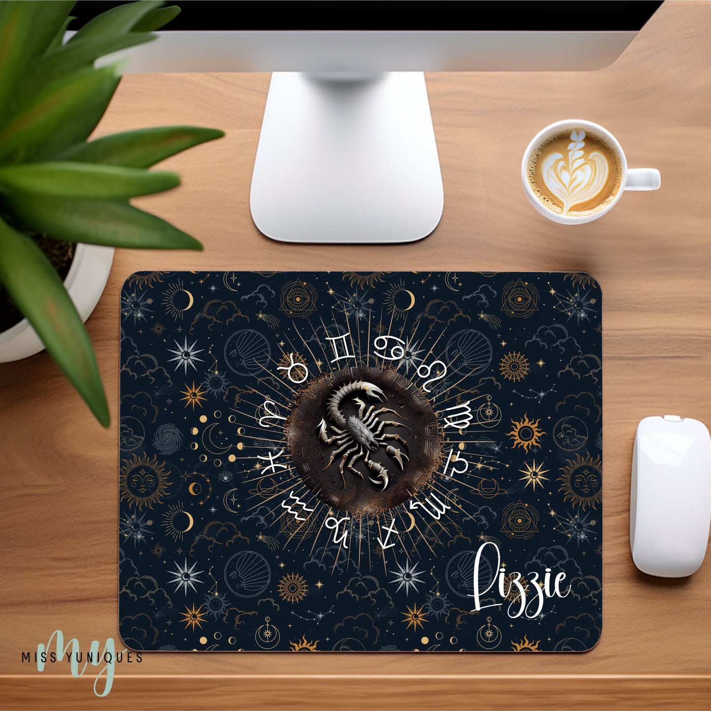 Personalised Zodiac Mousepad