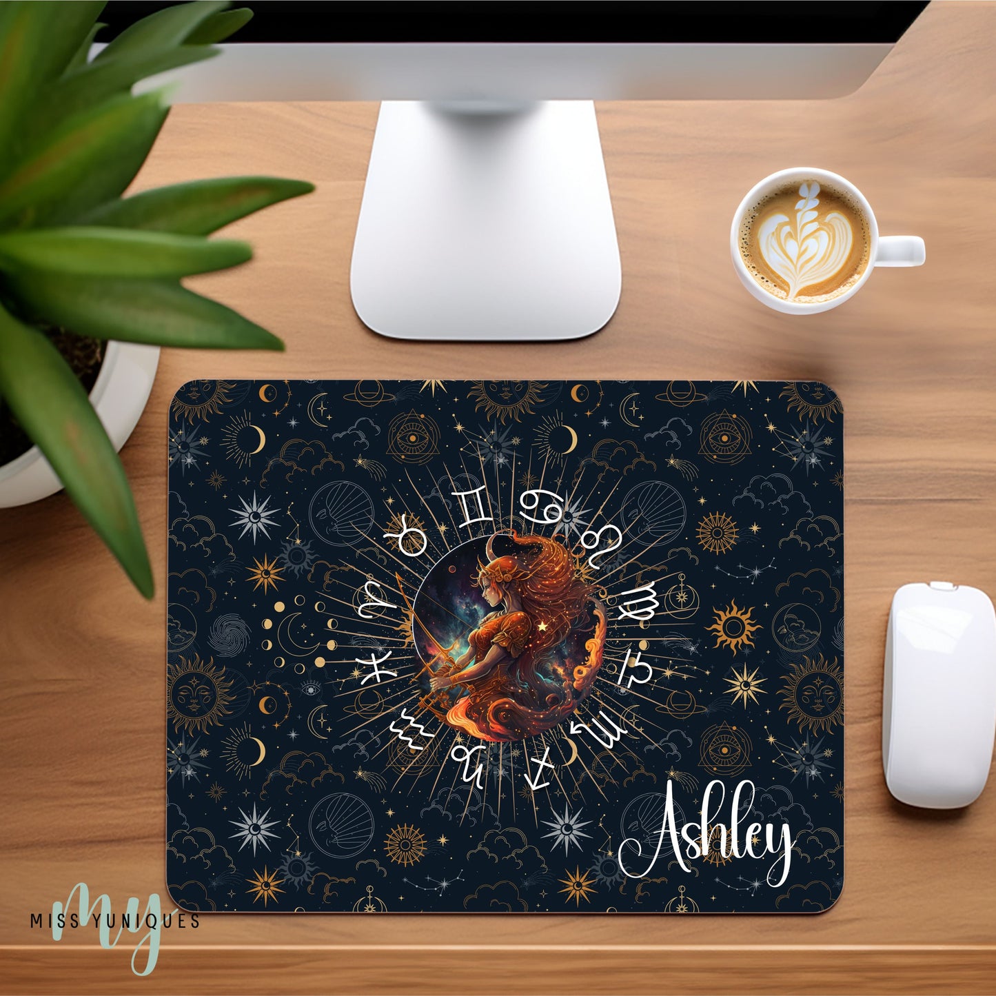 Personalised Zodiac Mousepad