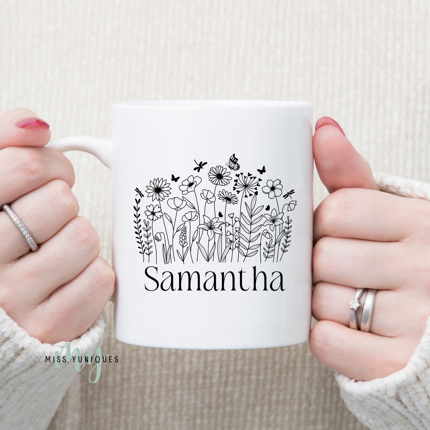 Personalised Signature Name Mug