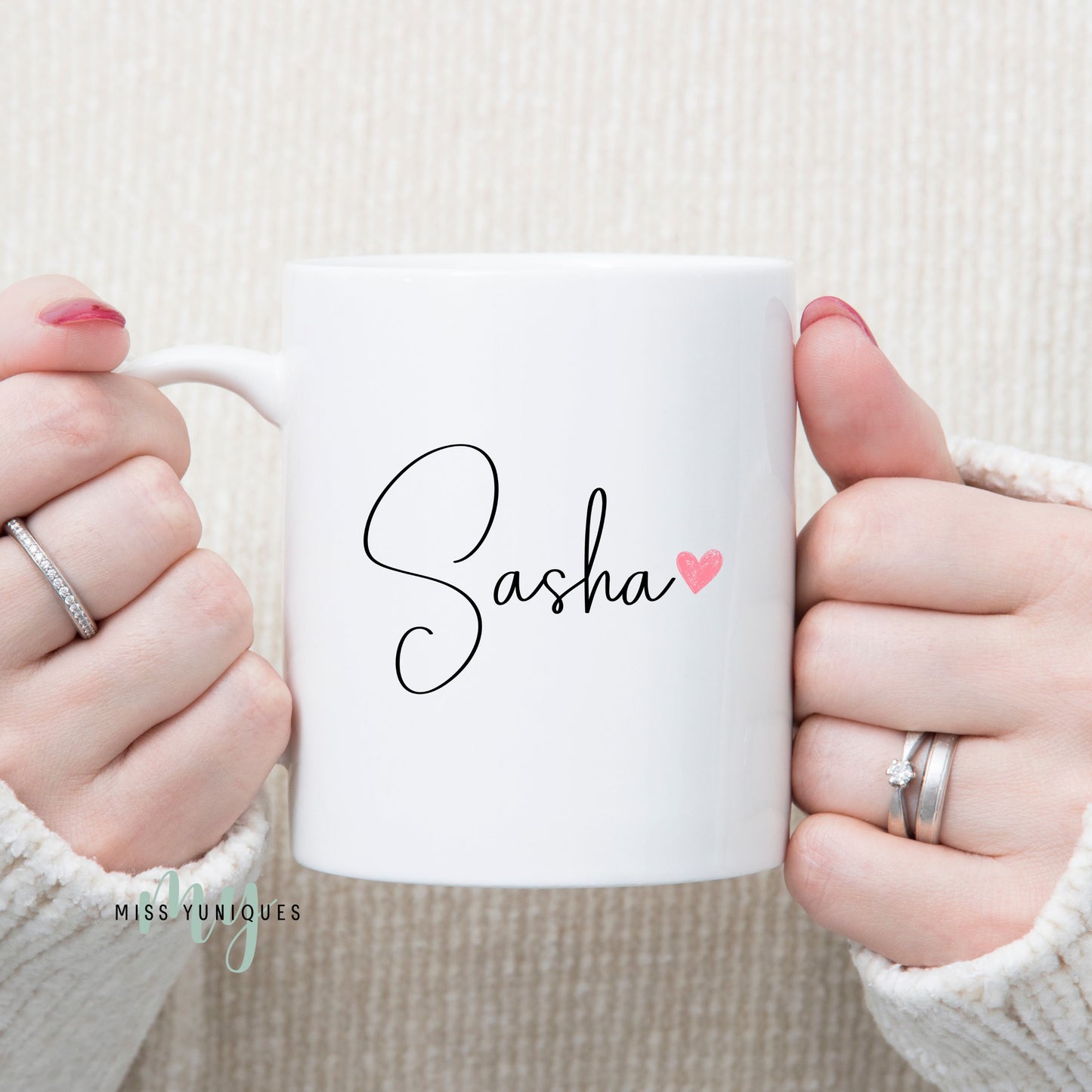 Personalised Signature Name Mug