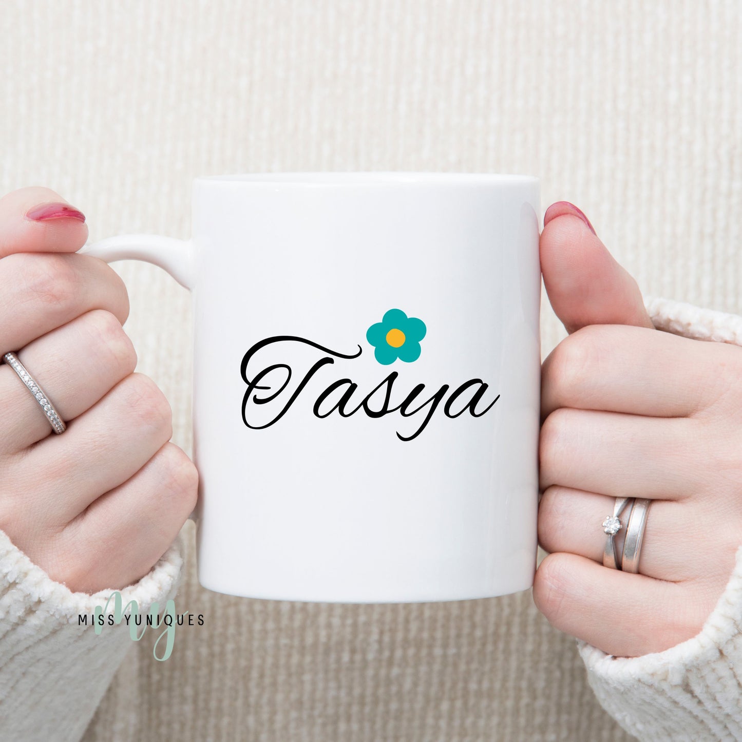 Personalised Signature Name Mug