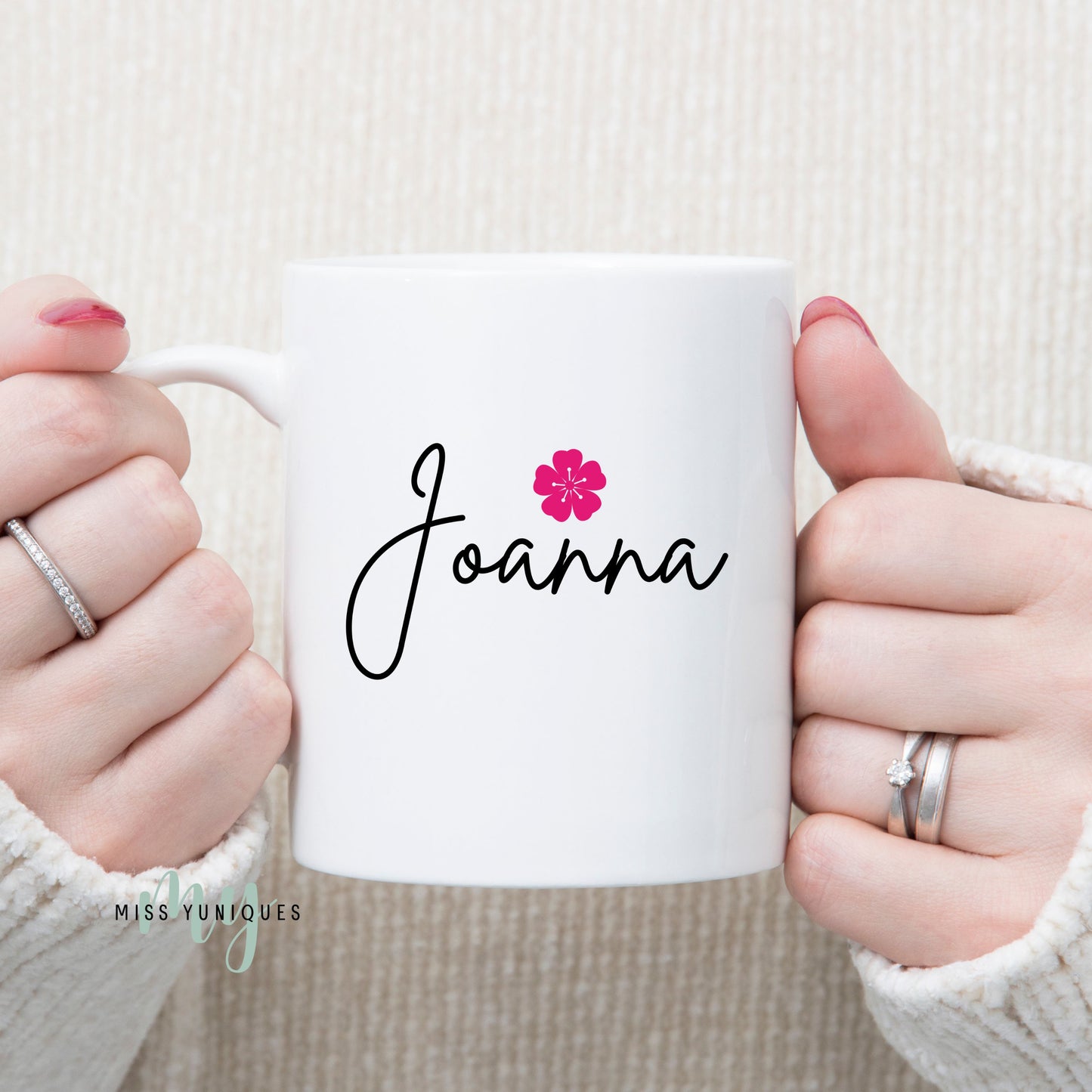 Personalised Signature Name Mug