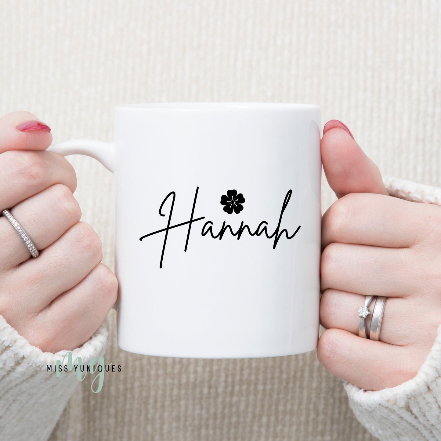 Personalised Signature Name Mug