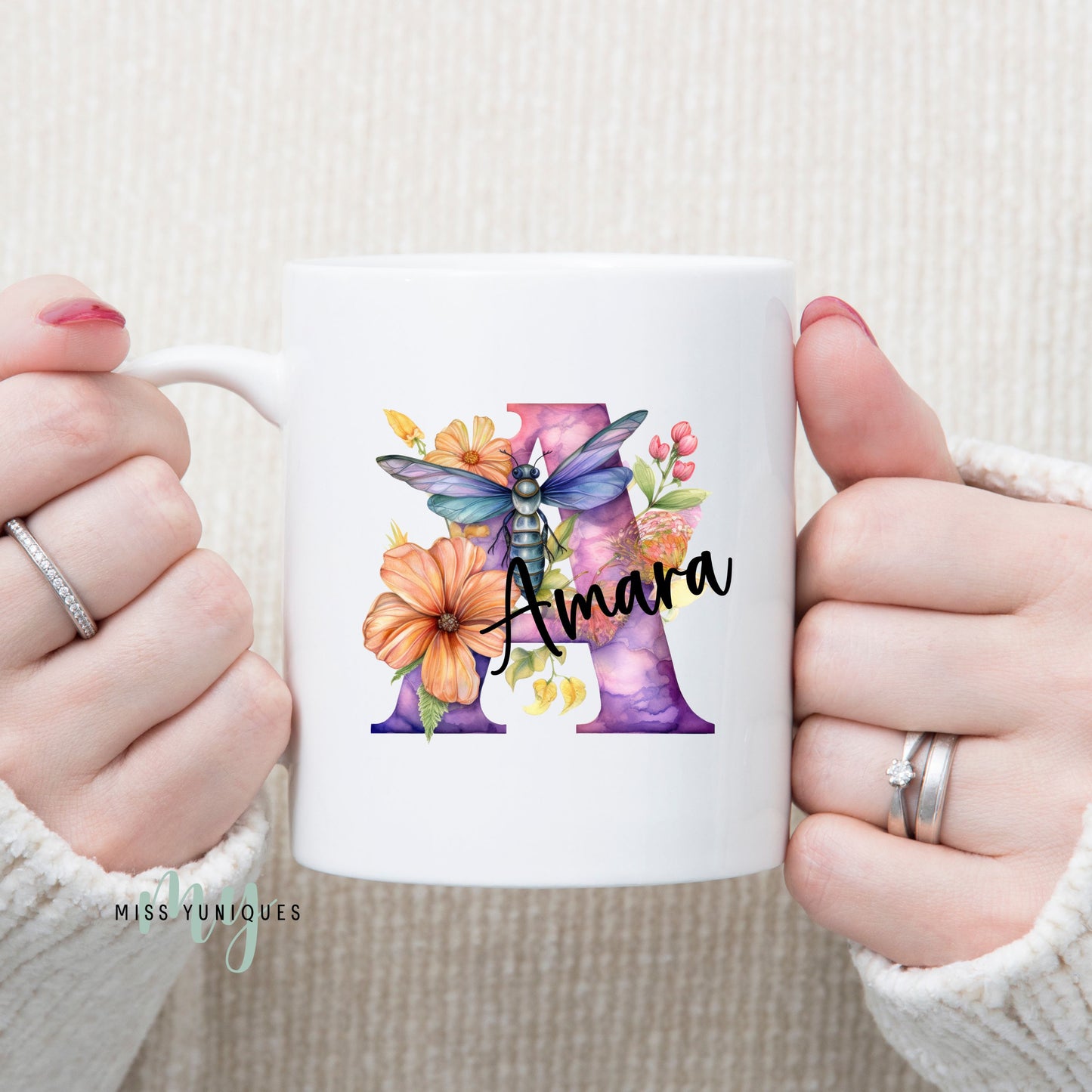 Personalised Signature Name Mug