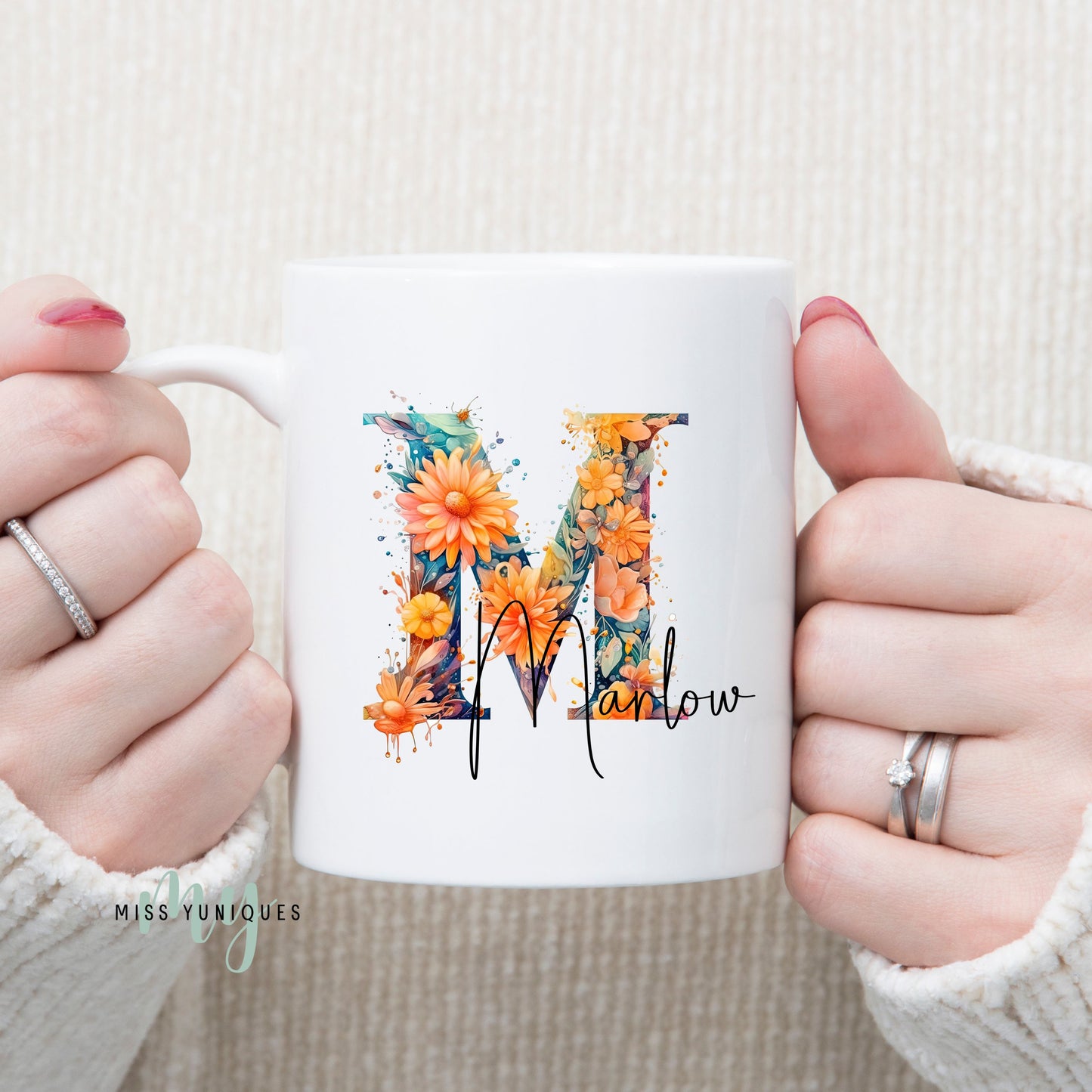 Personalised Signature Name Mug