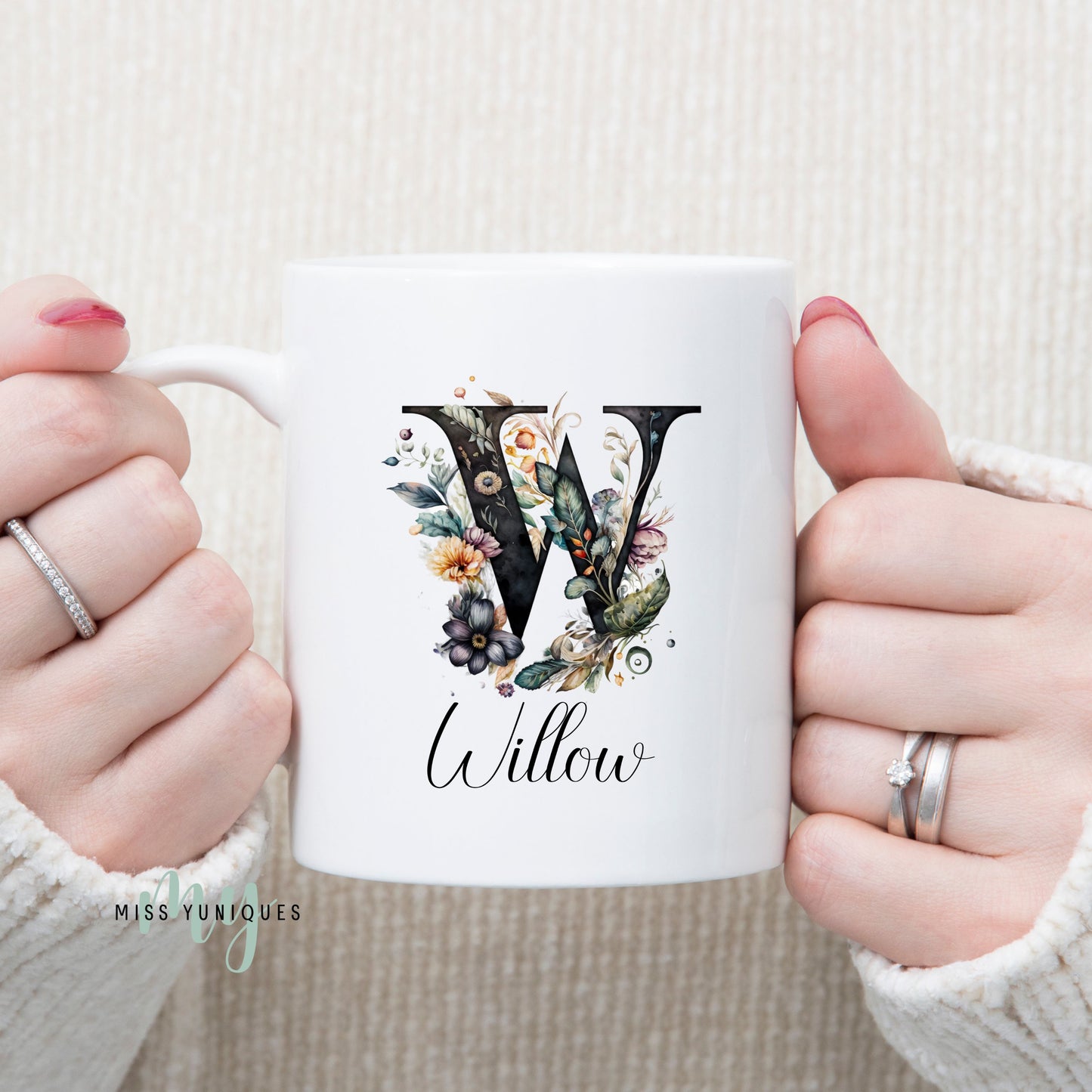 Personalised Signature Name Mug