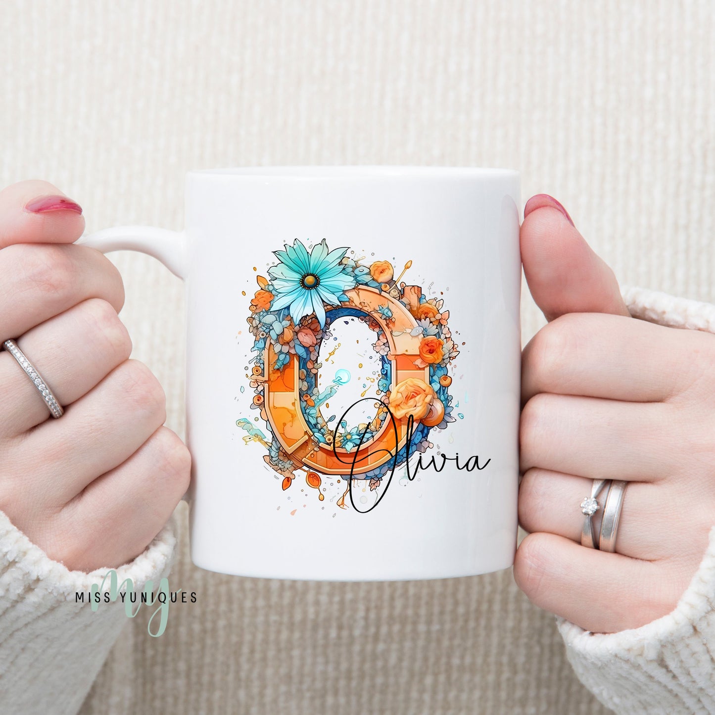 Personalised Signature Name Mug