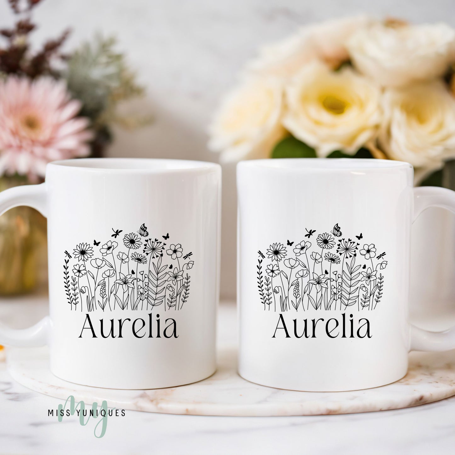 Personalised Signature Name Mug