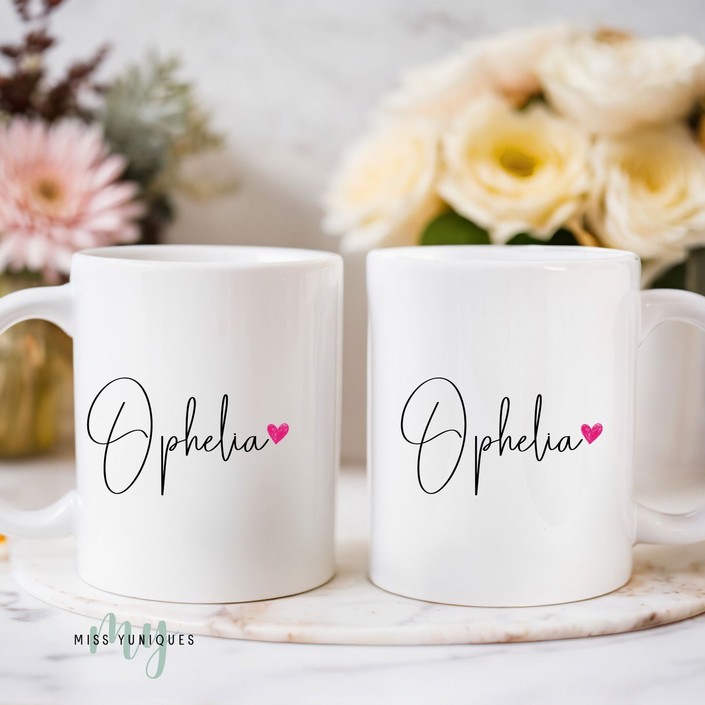 Personalised Signature Name Mug