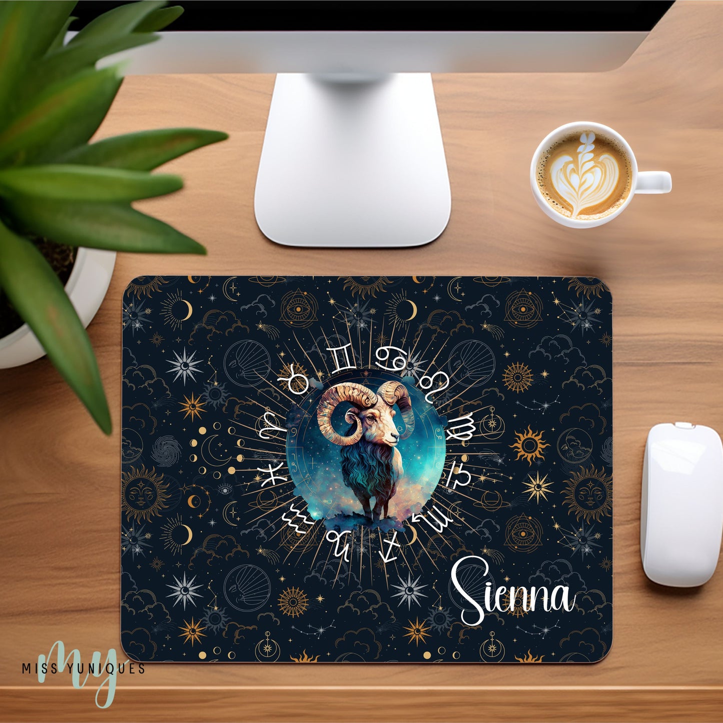 Personalised Zodiac Mousepad