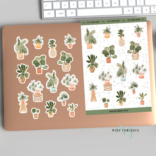 Potted Plants Sticker Pack