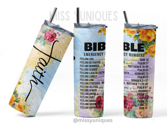 Christian Bible Tumbler